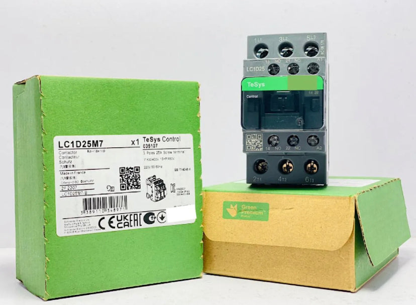 (COPY)AC Magnetic Contactor Motor Contro TeSys D 3Pole, LC1D09M7 LC1D32M7 LC1D65M7 M7C 220V 380V 1NO+1NC
