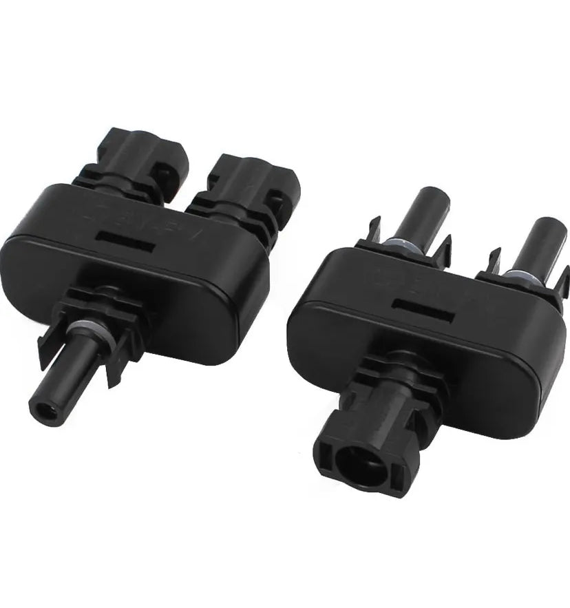 PV Solar Panel MC4 T Branch Connector Male & Female