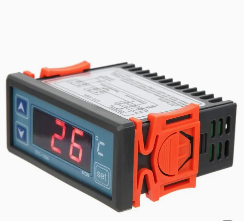 STC-100 Digital Thermostat Microcomputer Temperature Controller With Refrigeration Heating with Data Reading AC220V