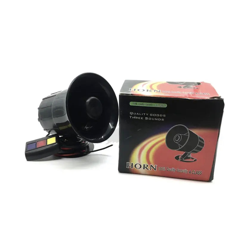 110dB 12V DC 3 Tone Sound Loud Car Horn Motorcycle Warning Alarm Horn Speaker Automotive Accessories Moto