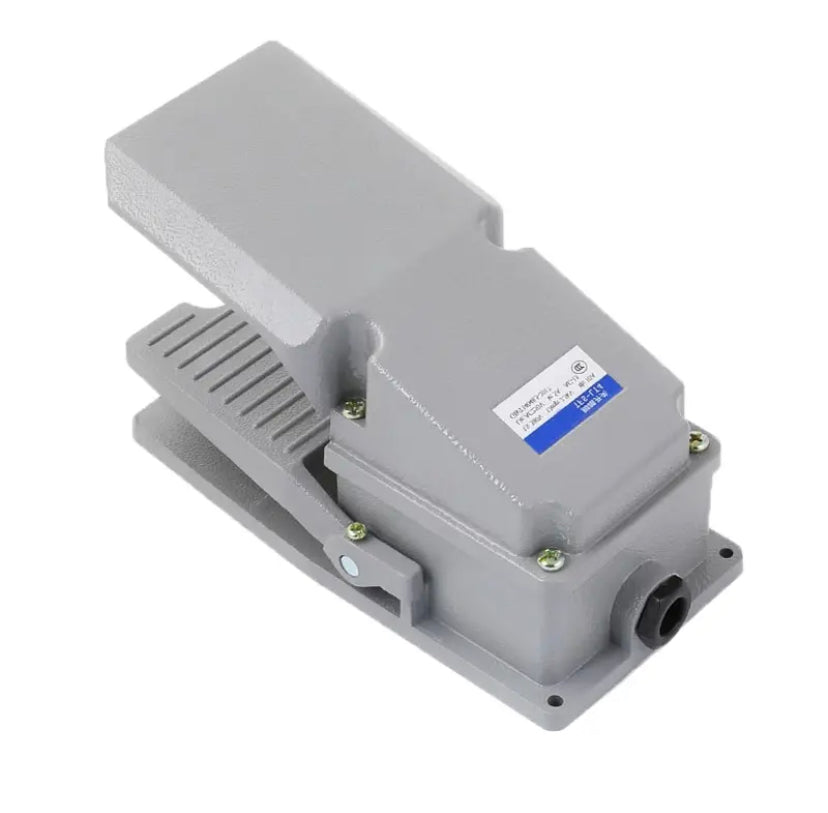 LT4 foot switch aluminium case treadle pedal switch for machine tool machine tool foot switch silver contact