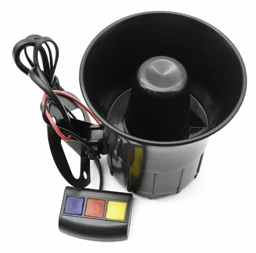 110dB 12V DC 3 Tone Sound Loud Car Horn Motorcycle Warning Alarm Horn Speaker Automotive Accessories Moto