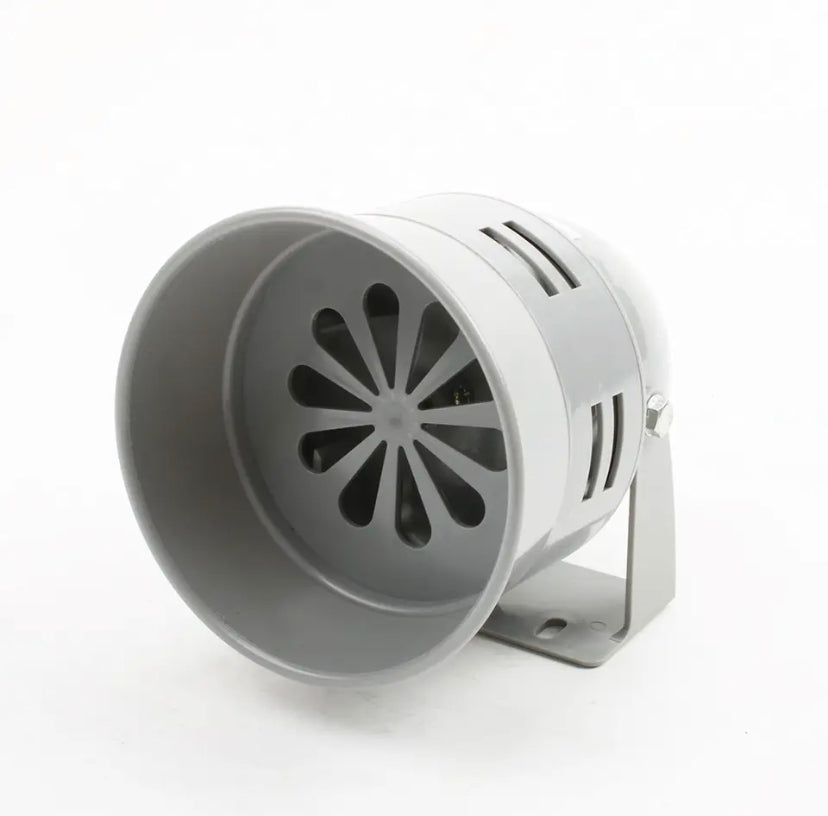 MS-290 AC 220V/110V DC 12V/24VDC Mini Plastic Motor Siren Industrial Alarm Sound electrical guard against theft