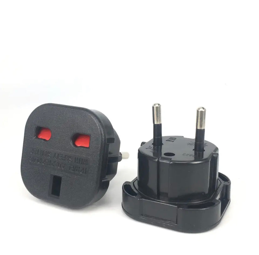 UK to EU Socket Adapter 220V Euro Travel Plug Converter AC Wall Charger Power Adapter UK British Adapter Electrical Outlets