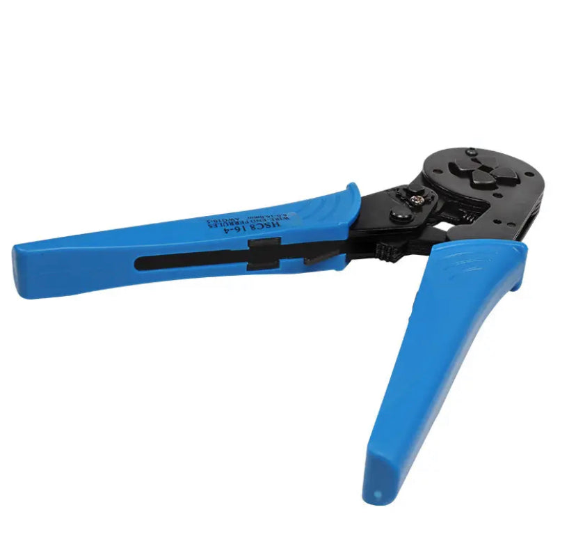 HSC8 16-4 Mini Adjustable Crimping Pliers 6-16mm² Clamp Tube Terminal Crimping Tool 10-5 AWG Multi-Tool Manual Pliers