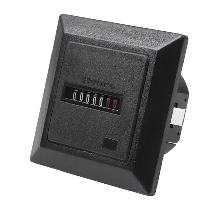 AC220-240V Timer function Electronic Hermetic Counter Digital 0-99999.9 Hour Meter Gauge 0.3W 50Hz Industrial Standard