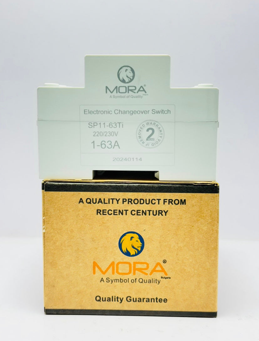 MORA 3 phase 3P+N Din rail phase selector adjustable Over and Under Voltage current protection Monitor Relays Protector