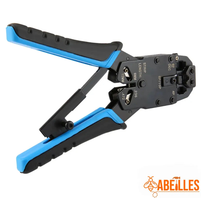 HT-200R NETWORKING CRIMPING TOOL For 4P 6P 8P 10P RJ-11/RJ-12 RJ-45