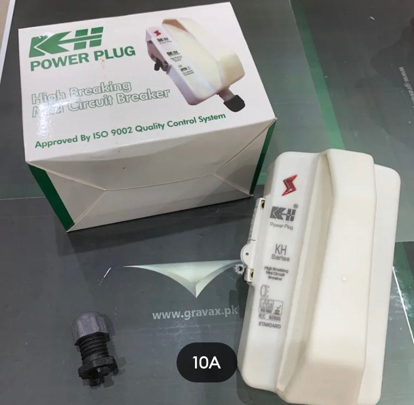 KH Power plug for Ac with breaker 10A 16A 20A
