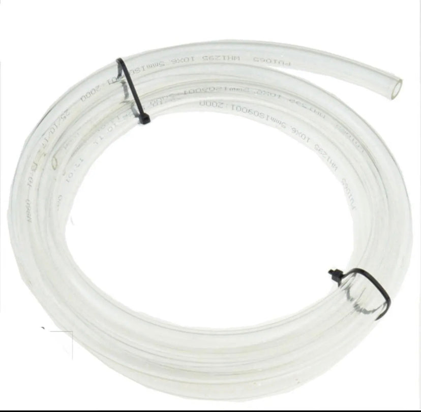 Pneumatic Hose 8mm OD 5mm ID Transparent Polyurethane PU Tubing Air Compressor Pipe