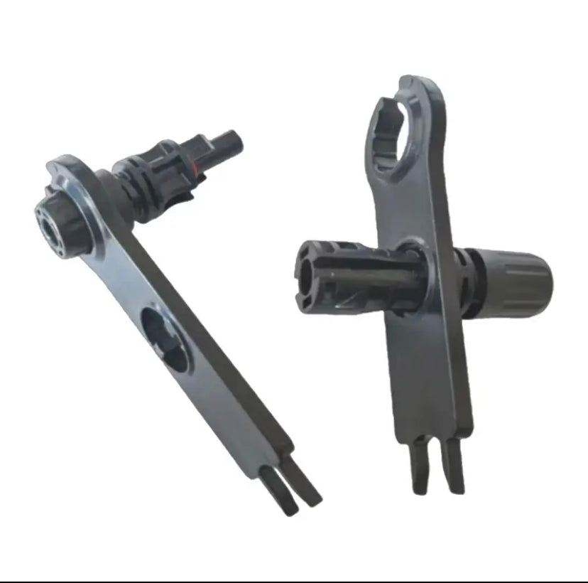 1 Pair 2PCS 1500V MC4 Wrench ABS Solar Connector Tool Hand Tool Spanner Wrench for pv panel Installation