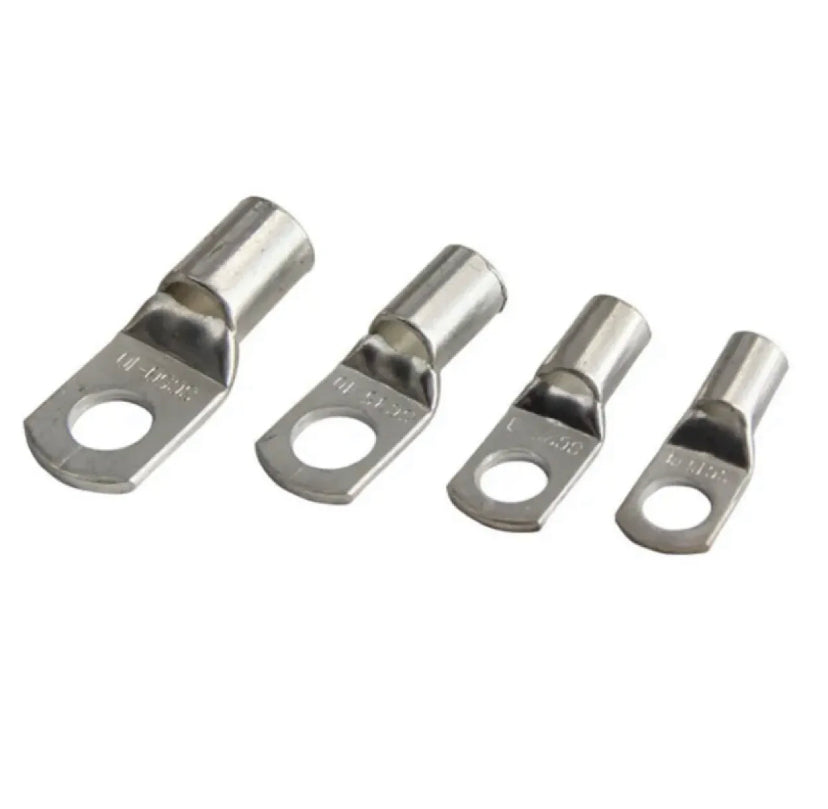Bolt Hole Tinned Copper Lugs Ring Crimp Terminal Wire Welding Cable Connector Suit 6mm to 630mm