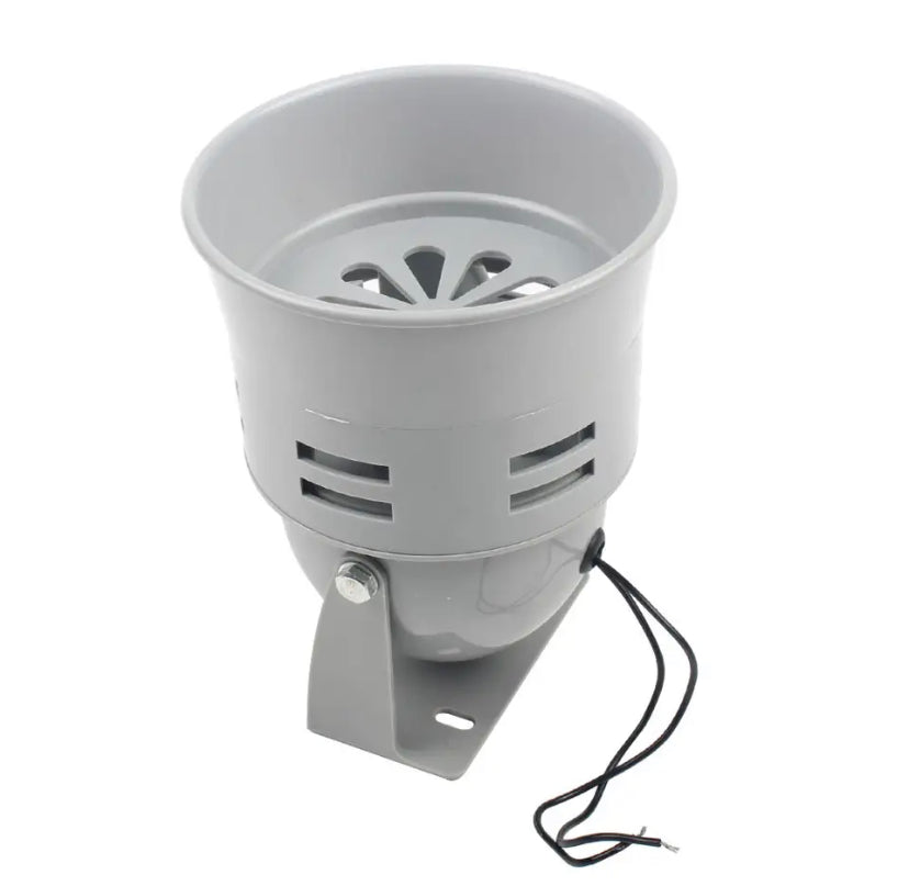 MS-290 AC 220V/110V DC 12V/24VDC Mini Plastic Motor Siren Industrial Alarm Sound electrical guard against theft