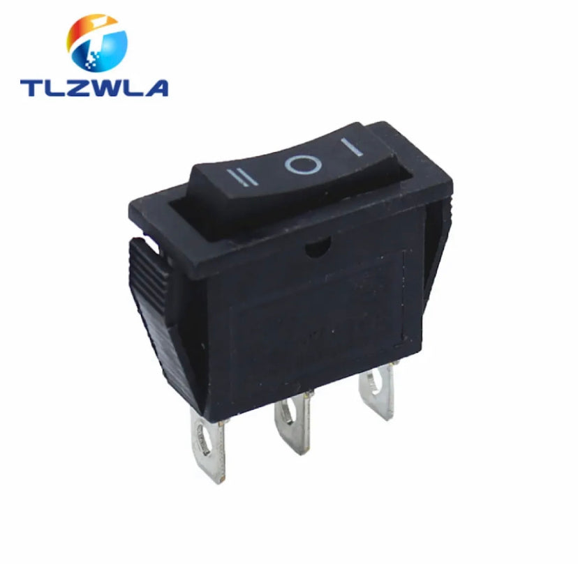 1PCS KCD3 Rocker Switch ON-OFF ON-OFF-ON 2 Position 3Pins Electrical equipment With Light Power Switch 16A 250V / 20A 125V AC