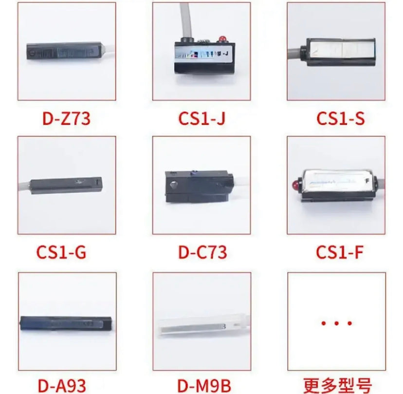 Air Pneumatic Cylinder Magnetic Reed Switch Sensor CS1-F CS1-J CS1-U