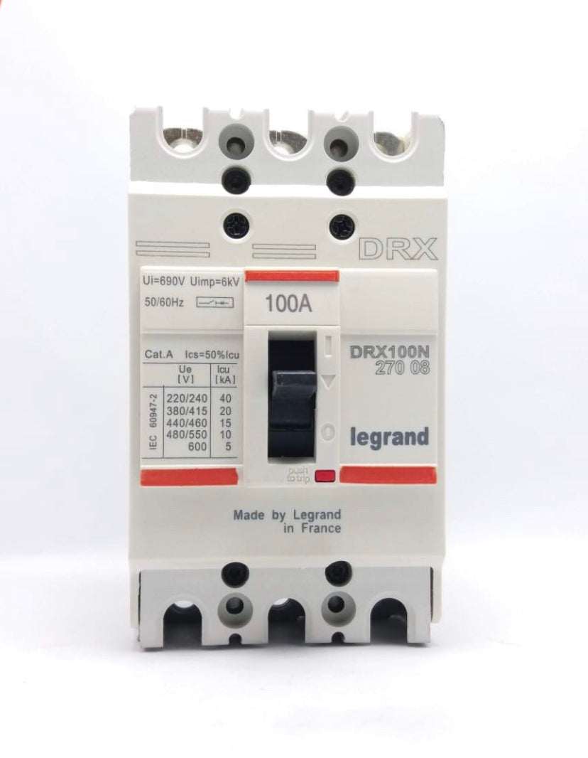 (COPY) LEGRAND 30-100A MCCB DRX Series