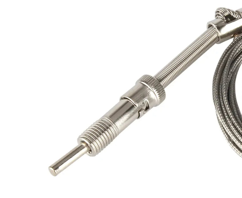 holder Type-K Sensor -400C Thermocouple Probe Temperature Tester Platinum Resister Waterproof Metal Shielded Wire