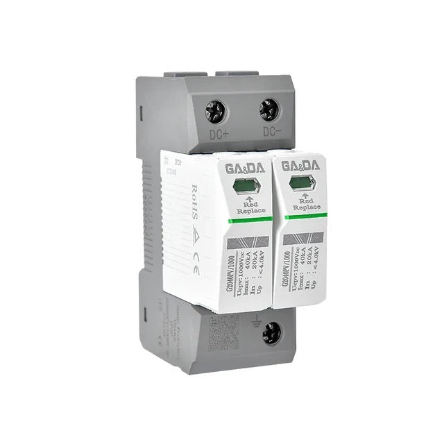 Ga&da AC DC 40ka 2P 4p Lightning Surge Power Protector Device