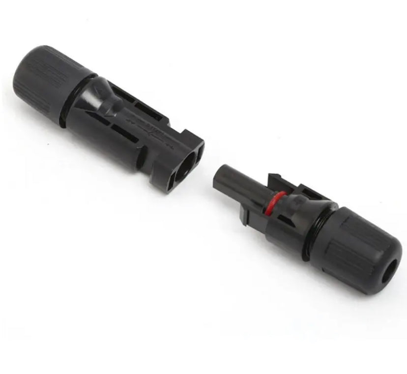 MC4 Copper Pin 1000V IP67 Solar Connectors Waterproof Solar Panel Connector SOLAR PV Connector For Solar Cable 2.5/ 4/6mm2