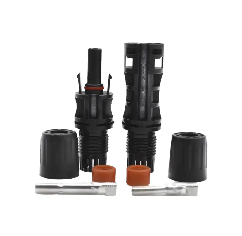 MC4 Copper Pin 1500V IP67 Solar Connectors Waterproof Solar Panel Connector SOLAR PV Connector For Solar Cable 2.5/ 4/6mm2