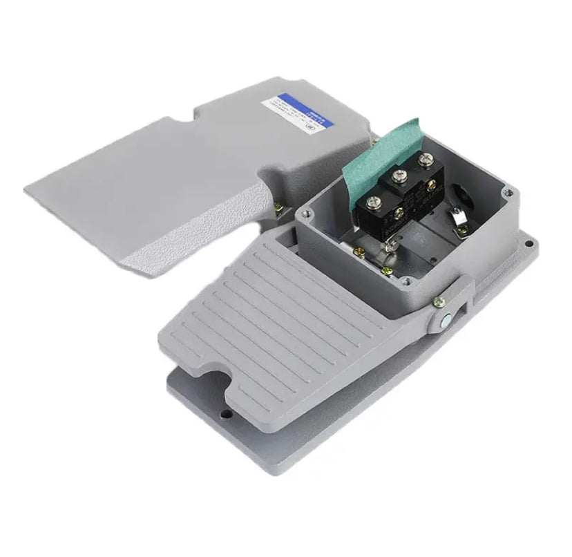 LT4 foot switch aluminium case treadle pedal switch for machine tool machine tool foot switch silver contact