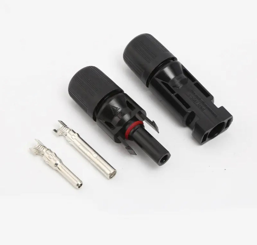 MC4 Copper Pin 1000V IP67 Solar Connectors Waterproof Solar Panel Connector SOLAR PV Connector For Solar Cable 2.5/ 4/6mm2