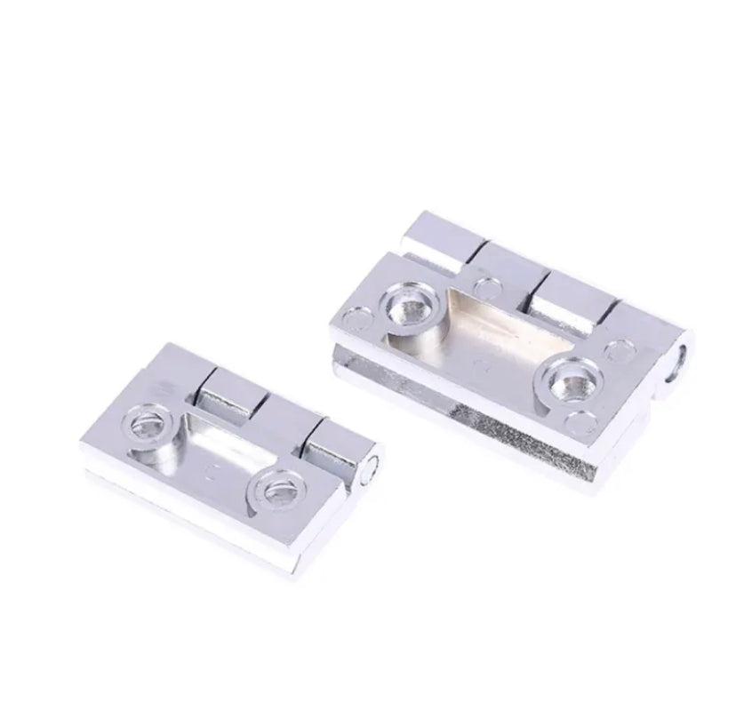40/50/60mm Zinc Alloy Square Folding Hinge Surface Mounted Hinge Distribution Cabinet Industrial Power Cabinet Hinge