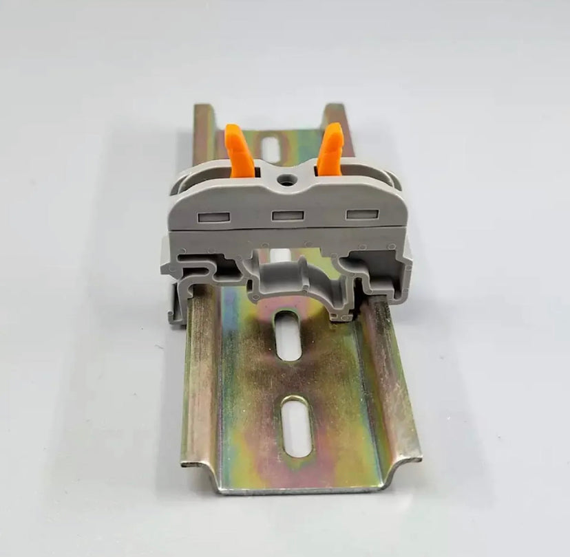 1 Pin Din rail Universal compact wire wiring connector conductor terminal block with lever