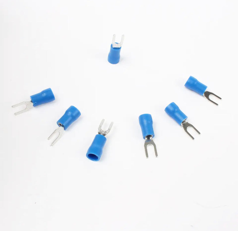 (2.5mm U type) SV2-4 Small Red Furcate Pre-insulating Terminal(Type O) Cold pressed terminals/Cable Connector/Wire Connector