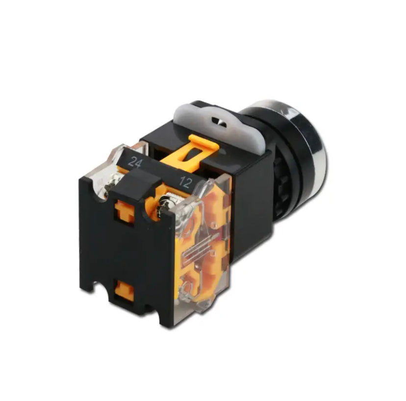 22mm LA38 1NO/1NC Round self-locking Reset power button switch instantaneous switch Self-reset Self-lock