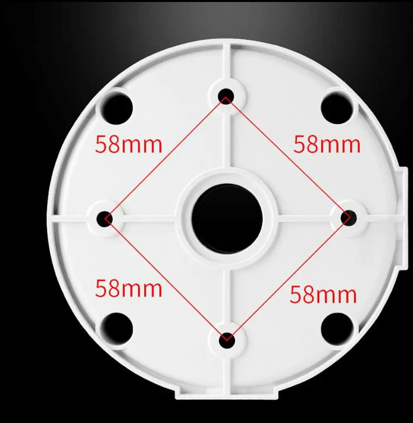 Long Lasts Waterproof Junction Box for Camera Ceiling Mount Installations