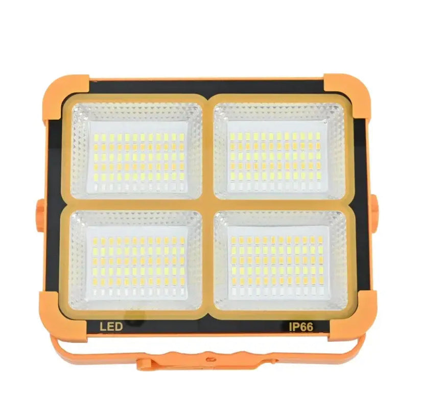 LED Solar Floodlight Rechargeable 500W Emergency Lighting Outdoor Camping Portable Light Waterproof Searchlight Hot - gravax.store
