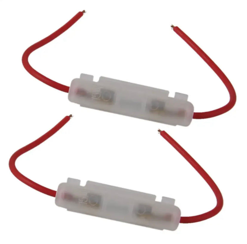 2pcs Inline Fuse Holder Box for Car Truck Motorcycle Motorbike Motorcycle Car Accessories