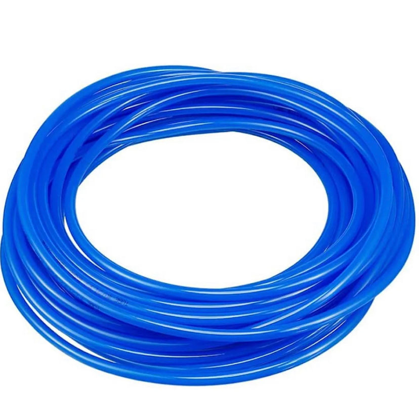 Pneumatic Air Tubing, 4mm OD x 2.5mm ID 4mm PU Polyurethane Air Compressor Tubing Hose Pipe Blue