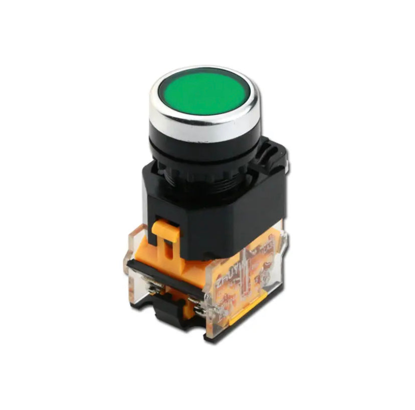 22mm LA38 1NO/1NC Round self-locking Reset power button switch instantaneous switch Self-reset Self-lock