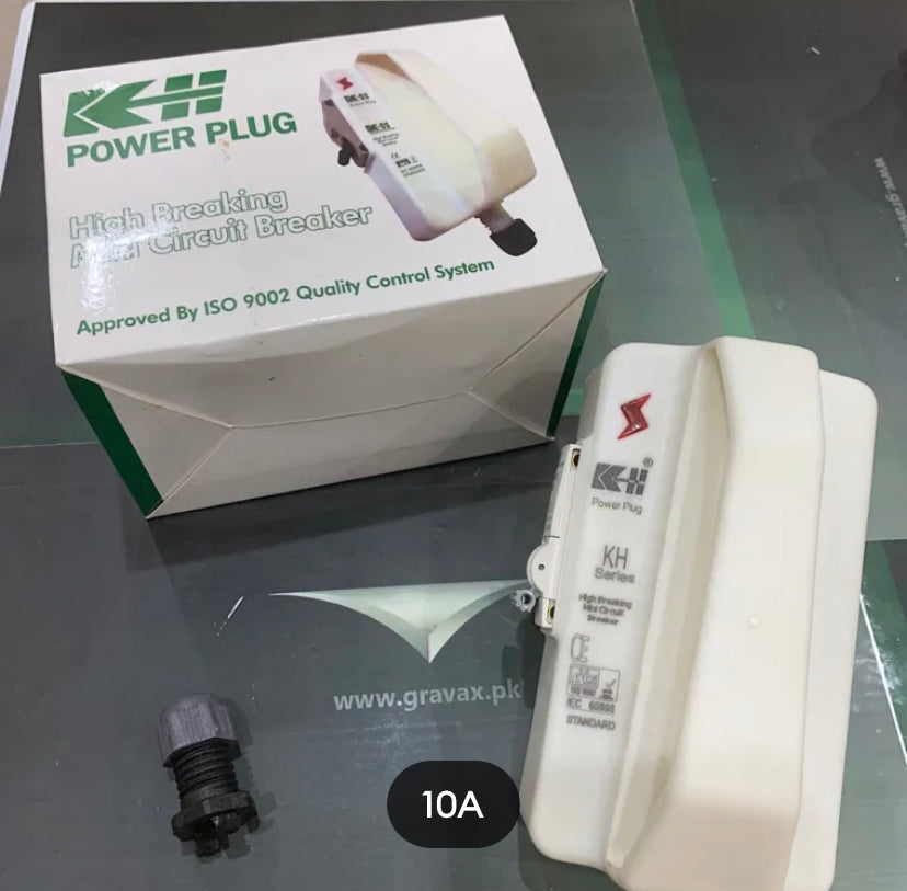 KH Power plug for Ac with breaker 10A 16A 20A
