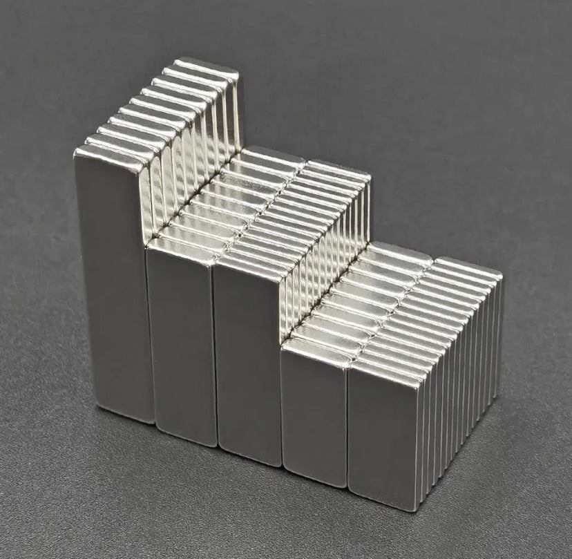 N35 30x20x2 30X20X3 30X20X4 30x20x5 Rectangle Square Neodymium Bar Block Customised Strong Magnet Rare Earth Search Magnetic