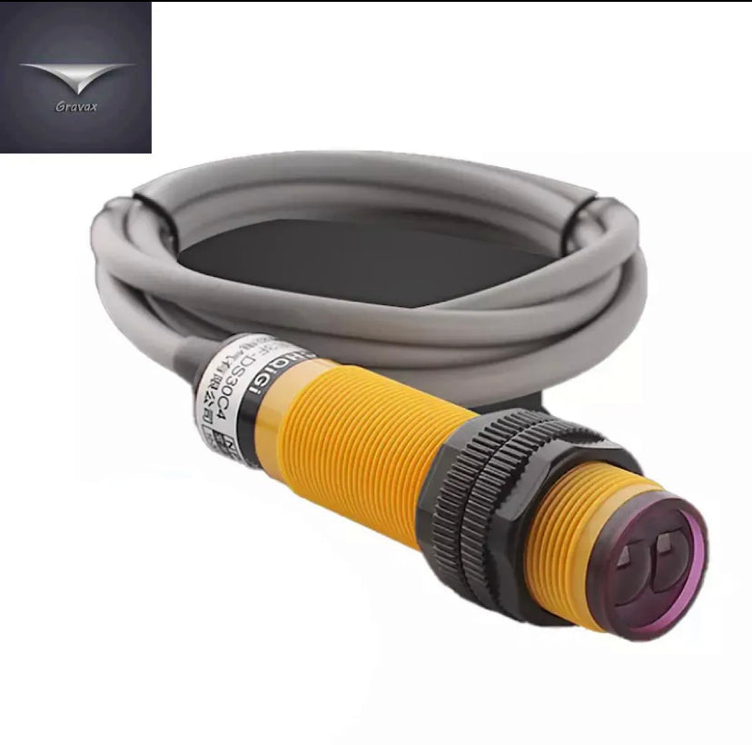 Infrared Diffuse Reflection Photoelectric Switch Three-Wire NPN PNP Normally Open Normally closed Proximity Sensor 10-30VDC