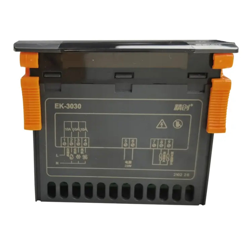 EK-3030 Digital Temperature Controller 220V Thermostat Sensor Refrigeration Defrost Thermostat for Cold Storage Freezer