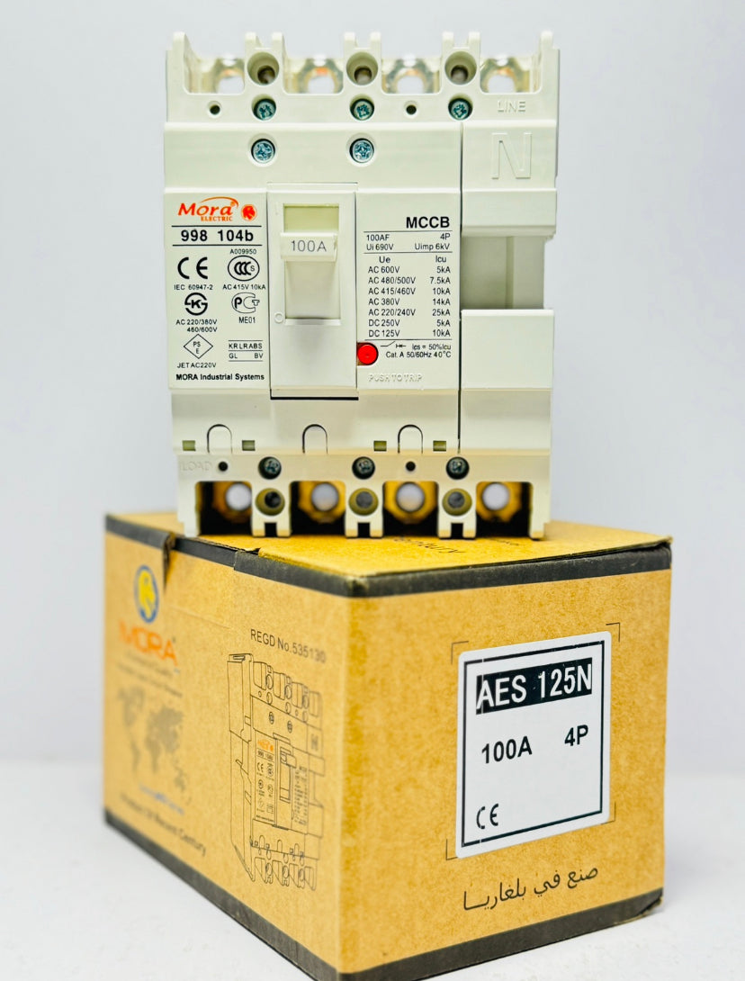 MORA 100A 4P MCCB