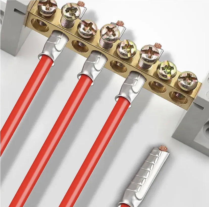 EN0508 EN7508 1008 Non Insulated Cord End Terminal Block Naked Wire Joint Sleeve Cold Press Bootlace Ferrule Crimp Pin Connector