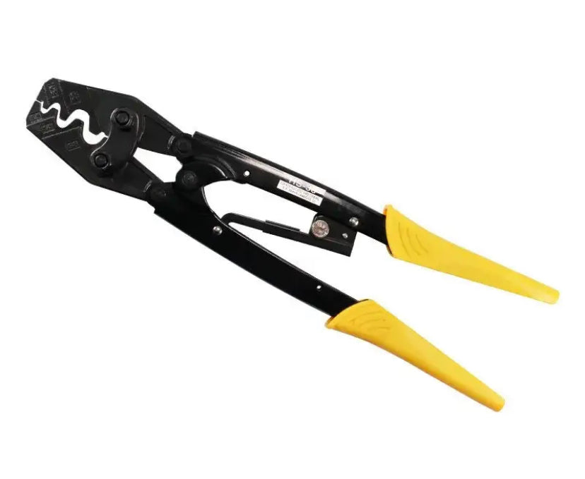 HS-38 ratchet crimping pliers for terminal 5.5-38mm² mini crimping tools non insulated Terminal clamper plier