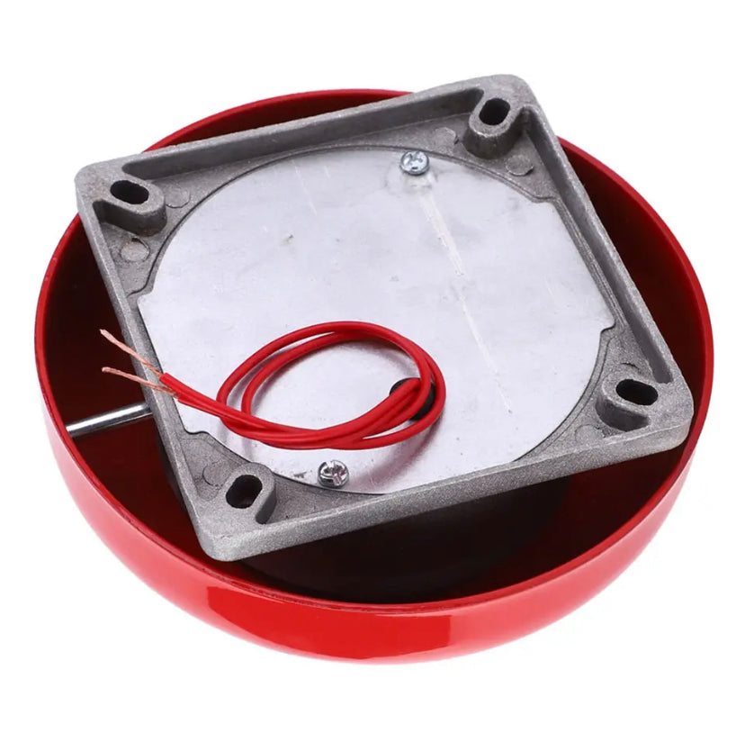 Alarm Bell AC220V 60mA 150mm 200mm 50/60Hz 95dB Red Fire Alarm Bell Industrial Building Elevator Alarm Bell