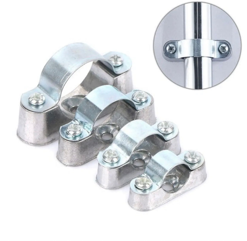 5Pcs Pipe Clamp With Screw From The Wall Yards Away From The Wall Of The Card Saddle Card Line Pipe Clip 16mm 20mm 25mm 32mm