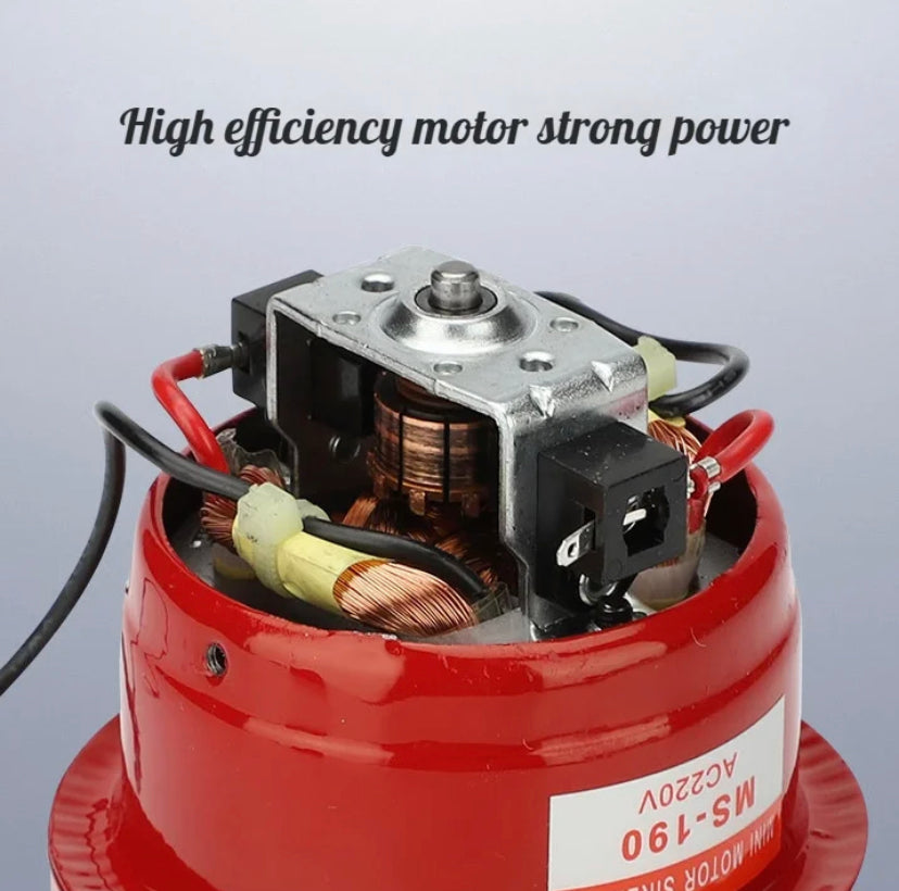 MS-190 Metal Automotive Air Raid Siren Horn Truck Motor Siren Industrial Alarm Sound Electrical Guard Against Theft Horn Mini