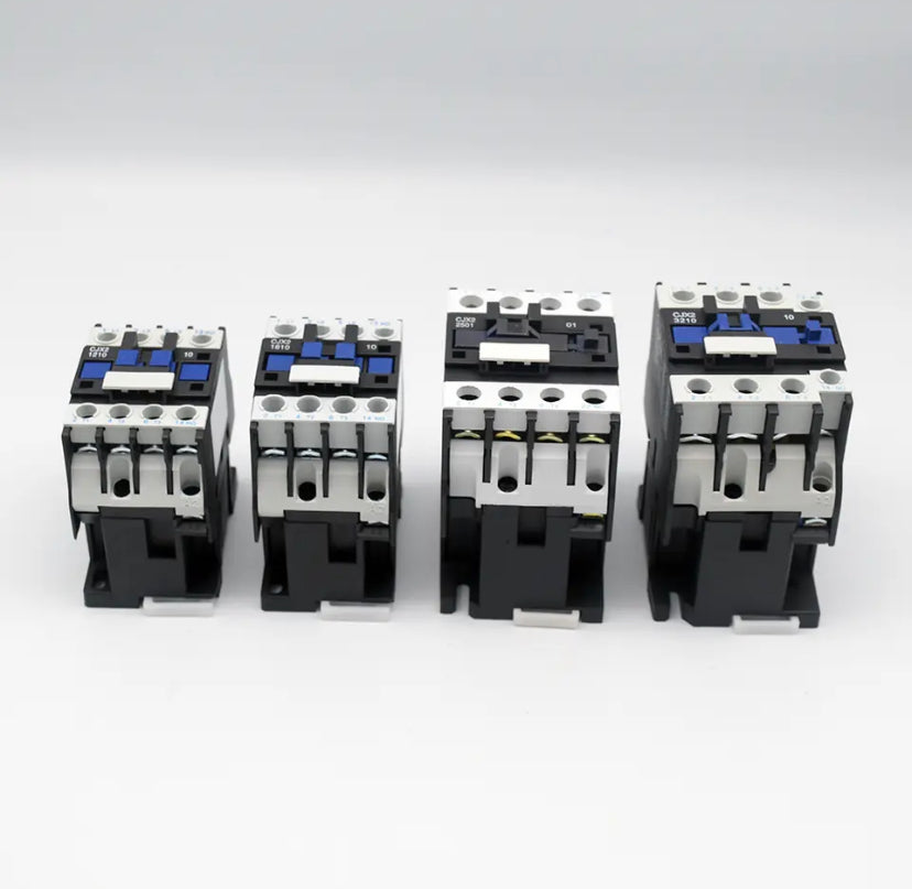 AC Magnetic Contactor CZW CJX2 Series NO 3 Phase Din Rail Coil 220VAC 380VAC