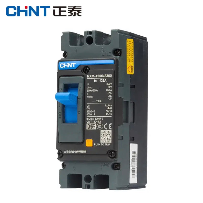NXM Plastic Housing Circuit Breaker NXM-125S/2300 2P 125A