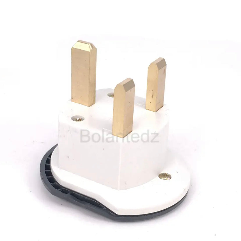 UK Plug Adapter 13A 250V HK Travel Adapter Converter 2 Round Socket High Quality Universal AU US EU CN To UK AC Wall