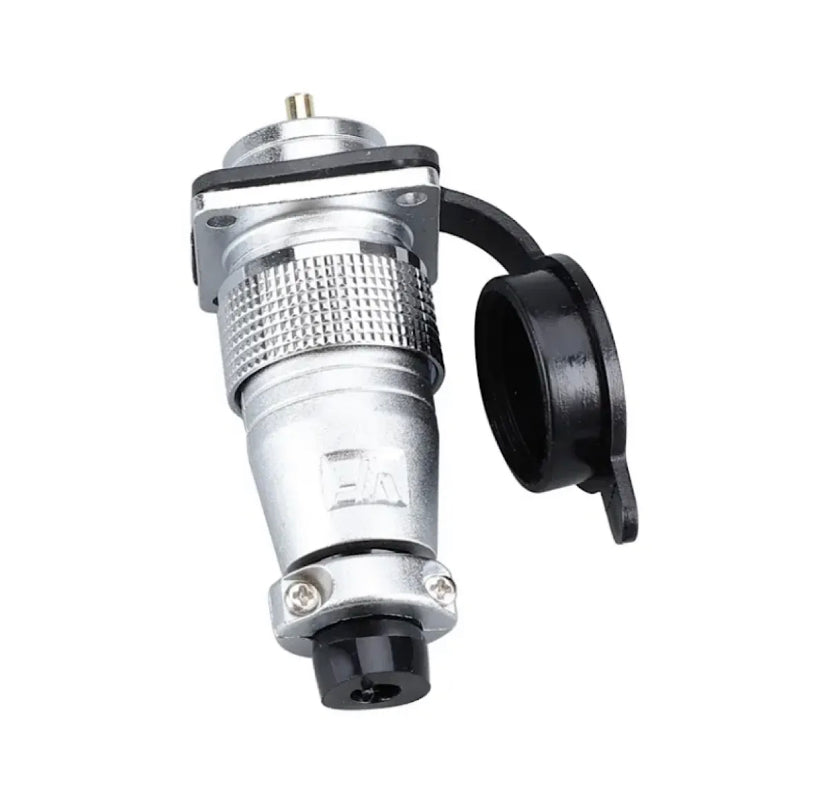 P20 Aviation Plug Square Plate 2/3/4/5/6/7/8/9/10/12Pin Connector Male Female Connector 20MM DiameterP20 Aviation Plug Square Plate