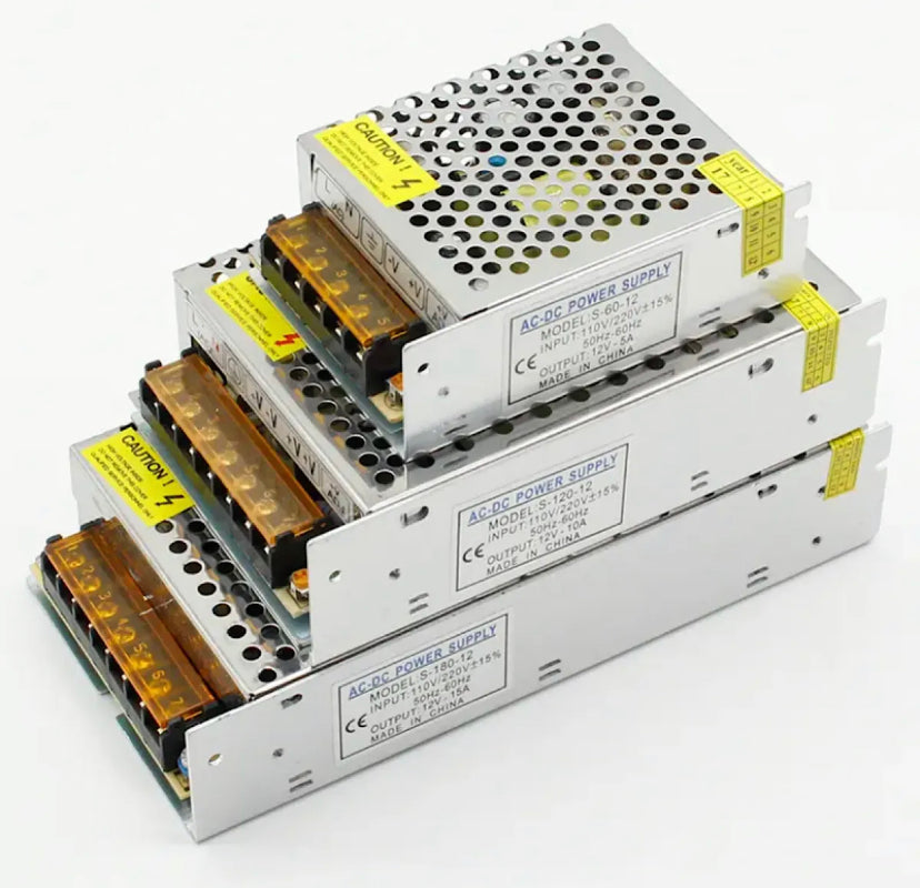 AC 110V-220V TO DC 5V 12V 24V 36V 48V 5A 10A 15A 20A 30A 50A Switch Power Supply Driver Adapter LED Strip Light